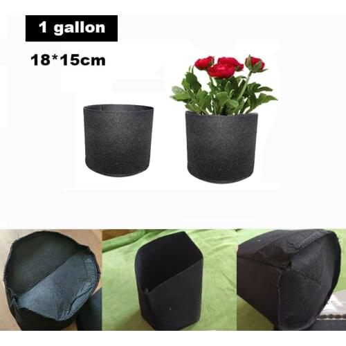 1 Gallon Grow Bag Plant Flower Pot Potato Strawberry Fabric Vegetable Growing Gardening Home Garden Supplies Tools