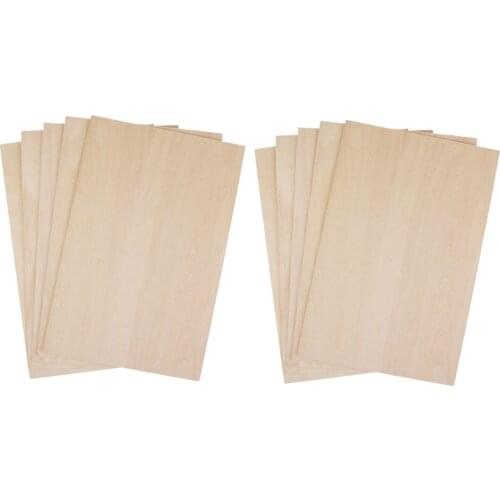 10/20x Basswood Sheets Board 2mm DIY House RC Airplane Making Craft Building