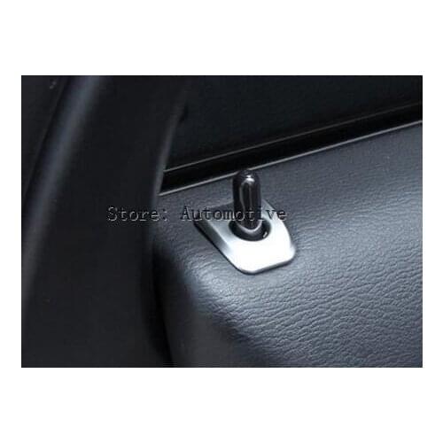 Inner Door Lock Pin Pins Cover Trim For BMW X5 F15 2014-2015 X6 F16 2015 4pcs