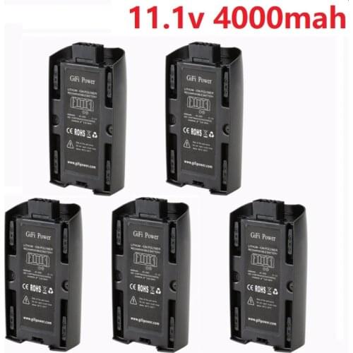 Original Lipo Battery For Parrot Bebop 2 Drone Battery 11.1V 4000mAh Lipo Upgrade Battery For RC Quadcopter Parts