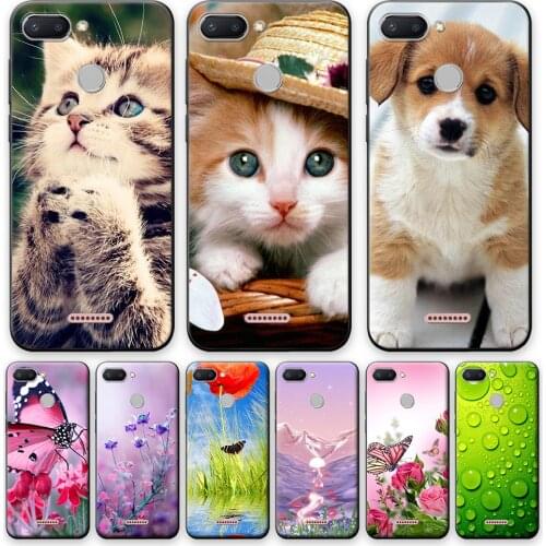 Case For Xiaomi Redmi 6 Case Silicone Full Protective Soft Tpu Back Cover Phone Case For Xiaomi Redmi 6A 6 a Redmi6 5.45 inch