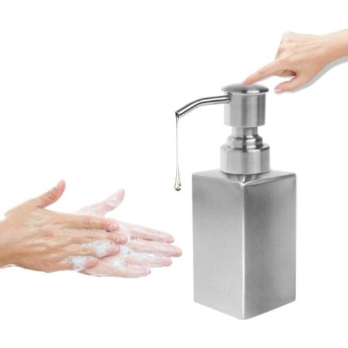 Liquid Soap Dispenser Press Head Lotion Pump Bottle Nozzle Dispenser Replacement Jar Tube MAR-18