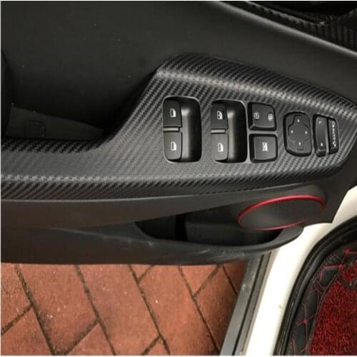 For Hyundai Kona Encino Kauai 2018 2019 2020 Door Window Glass Panel Armrest Lift Switch Button Cover Trim Car Accessories