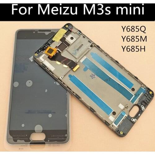 For Meizu M3s Mini Meizu m3s Y685 LCD Display+Touch Screen With Frame Digitizer Replacement Accessories