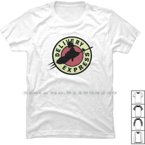 Delivery Express T Shirt 100% Cotton Delivery Cartoon Gamers Press Movie Gamer Live Iver Game Liv Eli Pr