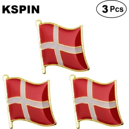 Denmark Lapel Pin Brooches Pins Flag badge Brooch Badges