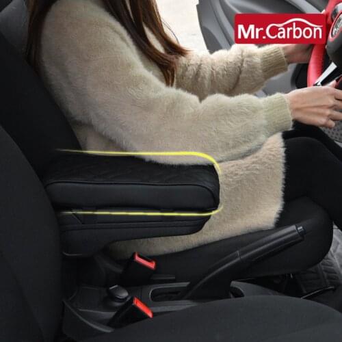 Car Memory Cotton Armrest Box Pad Handrest Cushion Box Cover Hand Pillow Pad For Smart 451 453 Fortwo Forfour Car Accessories