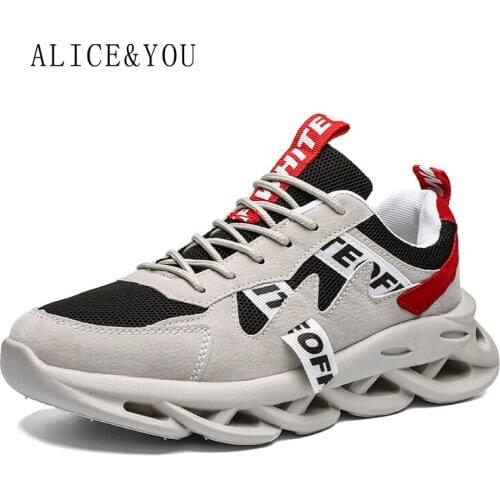 2021Hot Sale Mens Platform Sneakers Gray Men Casual Shoes Autumn Soft Comfortable Vulcanized Shoes Man