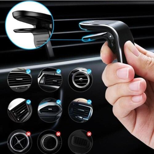 Magnetic Car Holder For Phone in Car Air Vent Mount Strong Holder GPS Clip Support Cell Navigation Mobile Magnet Smartphone W0M4