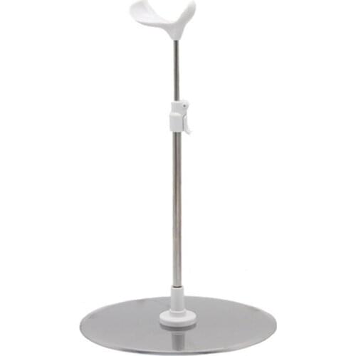 Stainless Steel Doll Standing Bracket for 1/3 1/4 BJD SD Dolls Adjustable Display Holder Waist Fixing Bracket Metal Stand Shelf