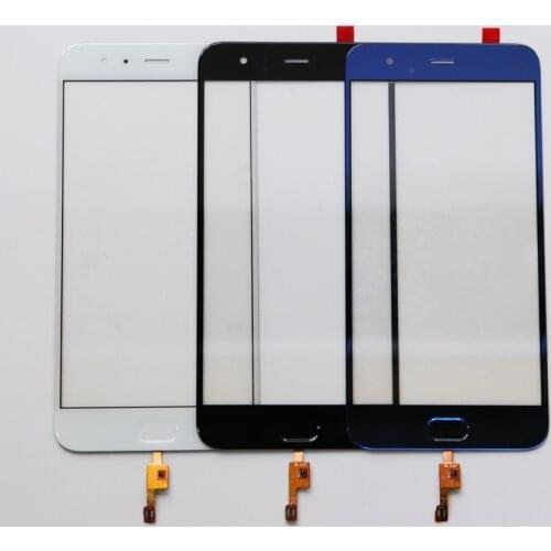 TouchScreen For Xiaomi 6 Mi6 Mi 6 M6 Touch Screen Digitizer Touch Panel Sensor Front Outer Glass with Fingerprint button