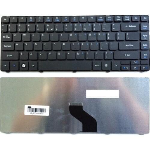 US Black New English Replace laptop keyboard For Acer Aspire 4349 4350 4350G ZQH ZQ8A ZQ1 AEZQ1R00210 V104646AS3