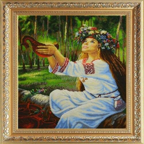 2020 New Arrival Embroidery Suritsa Cross Stitch PK with 14CT Aida Counted Canvas & Free Shipping for Home Wall Decoration