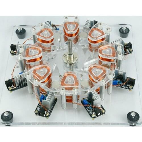 Star engine high power motor coreless generator disk motor gift toys