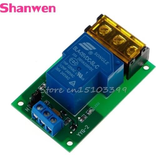 1 Channel 5V 30A Relay Board Module Optocoupler Isolation High/Low Trigger G08 Whosale&DropShip