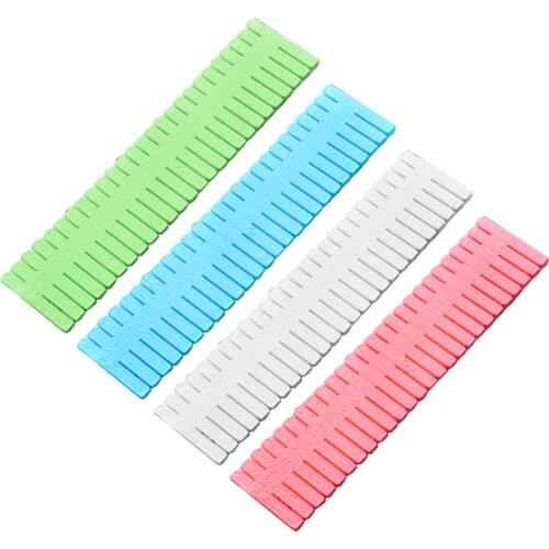 2pcs Plastic DIY Grid Drawer Adjustable Separator Divider Cabinet DIY Grid Household Necessities Storage Organizer Tools