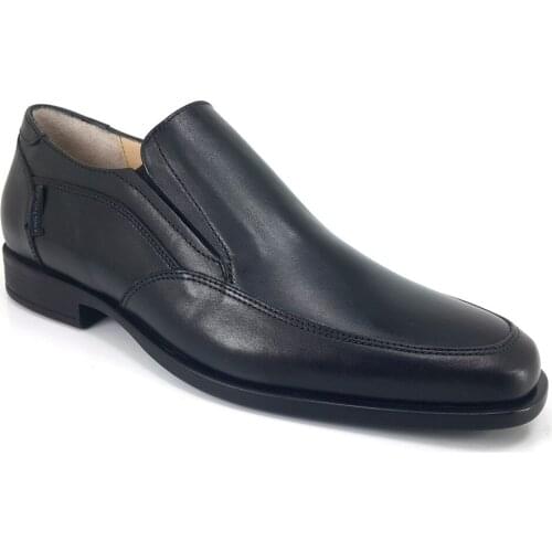 2021 Trend Yeni Sezon Model %100 Deri Ayakkabı İle Kişiye Özel ve Rahat Siyah King Paolo 1310 Günlük Anatomik Erkek Ayakkabı