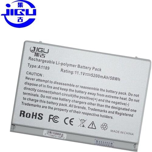 JIGU Laptop Battery MA897*/A MB166*/A For Apple A1189 MA458 For MacBook Pro 17" A1151 MA092 MA611