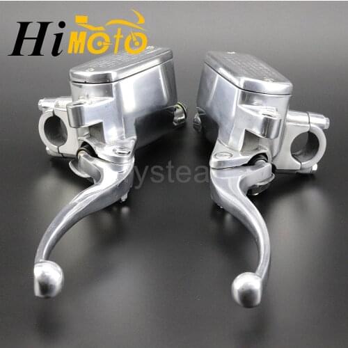 Motorcycle 7/8" 22mm Handlebar Hydraulic Brake Master Cylinder Brake Clutch Lever For Yamaha VMAX 12 VMAX 1200 XJR 1200 XJR 1300