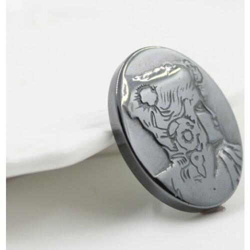 Hot sale fashion hematite woman pendant accessories diy accessories HP1072