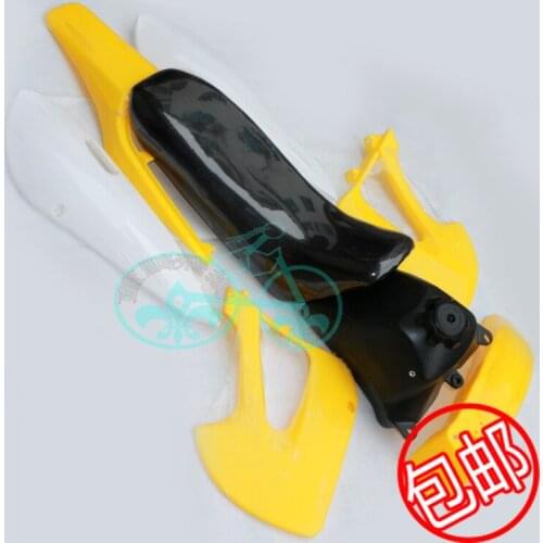 Plastic shell fender Fender Fairing Kit+ cushion For XR50 CRF50 Chinese 50cc -140cc Dirt Pit Bike Small off-road motorcycle