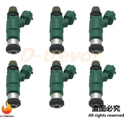 Set of 6 Fuel Injectors INP-783 Injection Nozzle For Mazda Protege 2001-2003 1.6L 2.0L INP783
