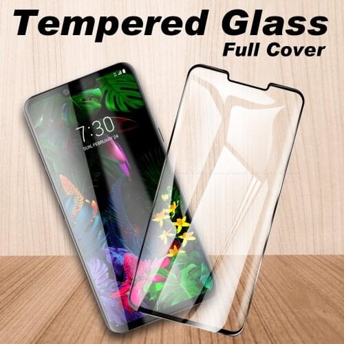 Full Cover Screen Protector Glass Film For LG G8X G8S G7 G6 Q7 Q6 Plus V60 V50S V40 V50 ThinQ Alpha 5G Tempered Glass