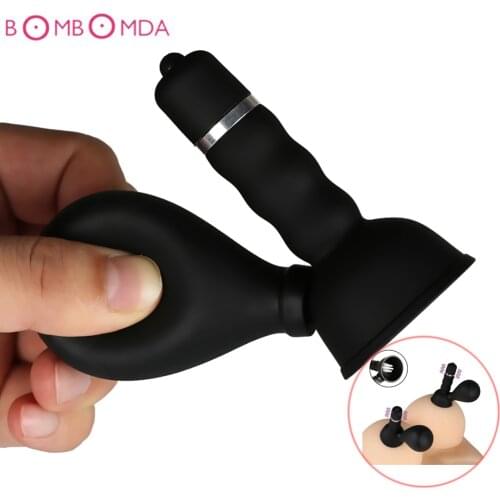 Nipple Sucker Massager Breast Enlargement Sex Clitoris Stimulate Vibrator Adult Sex Toys Clitoris Vibrator Female Masturbator