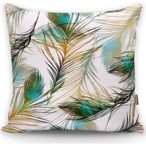 Real Homes Digital Printed Decorative Cushion Pillow Decorate Case Good Quality Stylish Garden Room Kitchen Gift Convenient Modern Colorful