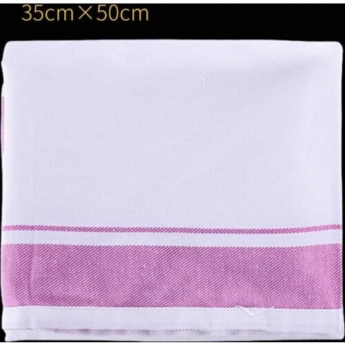 2pcs Pure cotton Napkin mouth cloth wiping cup cloth wiping glass playing cup cloth red wine glass Napkin hotel