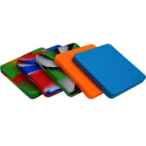 1 Pizza Dab wax Silicone deep dish container or Non stick Slick oil hash concentrate bho Silicone Jar recipiente de silicona