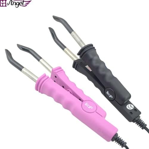 LOOF Hair Extension Iron Connector Keratin Machine Melting Glue Tools for Bonding Keratin Fusion Nail/U Tip Hair Extension Iron