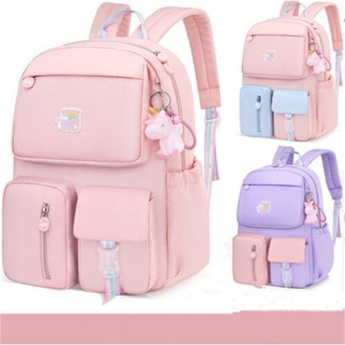 Large Capacity Waterproof Cute Girl School Backpack Children Schoolbag Kids Book bag Primary Student Backpack For Girls