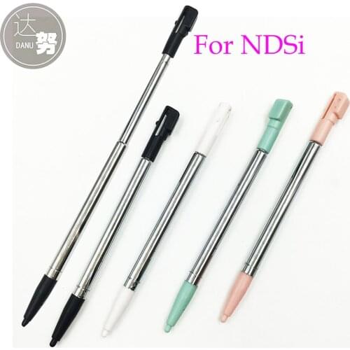 100PCS Retractable Metal Touch Screen Pen Stylus for NDSi Game Console