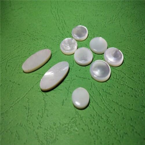 5 set =45 pcs Soprano alto tenor saxophone button gasket natural shell Mica sheet white bexax key JI YIN