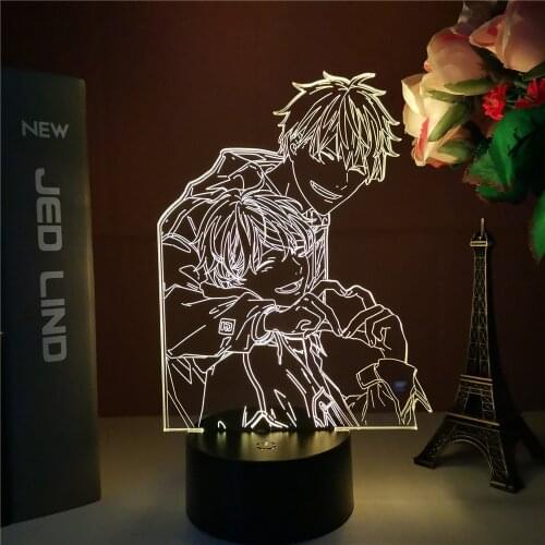 Acrylic 3d Lamp BL Anime GIVEN Light for Bed Room Decor Colorful Nightlight BL Table Lamp GIVEN Led Night Light Dropshipping