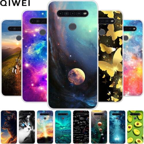 For LG K41S Case Fashion Painted Soft TPU Phone Cases For LG K61 K 61 Silicone Back Cover Funda For LG K51S K 51S 41S K41 K51 s