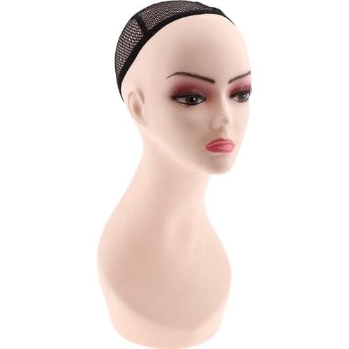 COSMETOLOGY MANNEQUIN HEAD WIG HOLDER STAND MANKIN HEAD MODEL HATS CAPS RACK