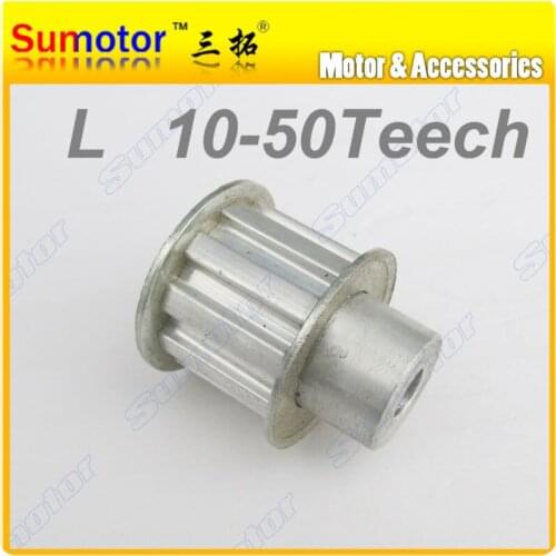 L10T Bore 8mm 10Teeth Pitch 3/8" 9.525mm Synchronous Belt Timing Pulleys wheel for 3D printer CNC parts Engraving Machine Part