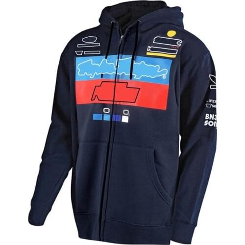 2021 hot-selling racing suit wearing hoodie motorcycle riding equipment rider anti-fall suit fleece sweater customized the same