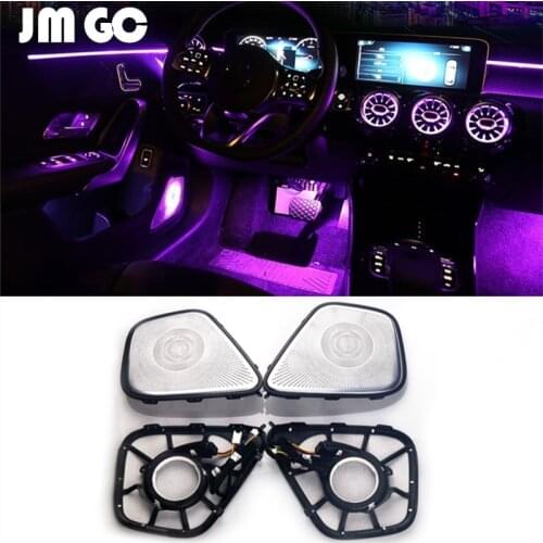 New! High-quality LED ambient light suitable for Mercedes-Benz A180 A220 W177 A-Class speaker light-emitting cover voice-control