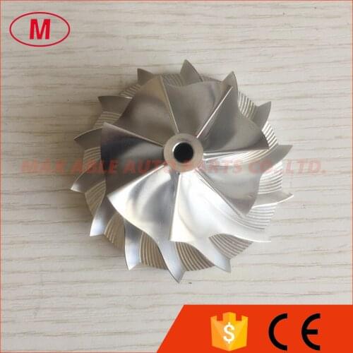 TD04HL 44.00/62.00mm 7+7 blades high performance Turbocharger Billet/milling/aluminum 2618 compressor wheel