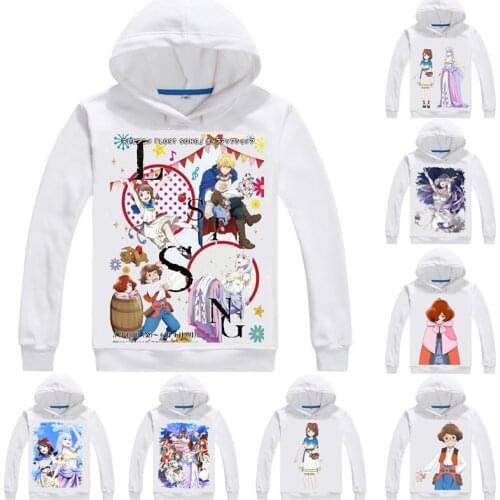LOST SONG Hoodies Multi-style Hooded Hoodie Musical Fantasy Anime Rosuto Songu Rin Finis Cosplay Sweatshirts
