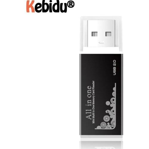 USB Adapter USB 2.0 All In 1 Portable Multi Mini Memory Card Reader Adapter For Micro SD SDHC TF M2 MMC