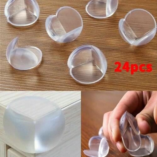 Corner Protector, Baby Proofing Table Corner Guards, Keep Child Safe, Protectors for Furniture Sharp Corners (24 Pack)