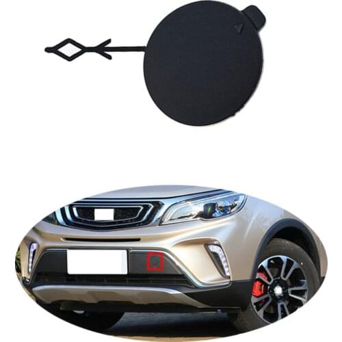 1pcs For Geely Vision X3 Front Rear Bumper Trailer Cover Tow Hook Cap Towing Hold Trim Hood Traction Lid Garnish Shell