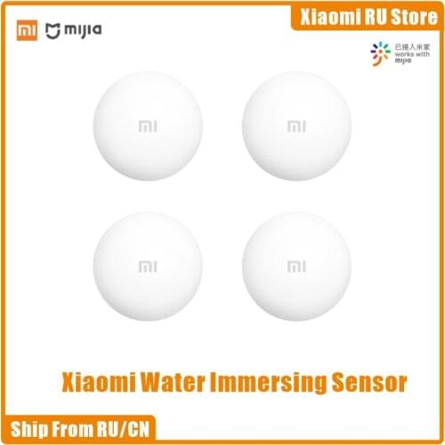 2021 New Xiaomi Wireless Flood Water Immersing Sensor IP67 Waterproof Mijia App Cantrol Remote Smart Mijia Home Security InStock