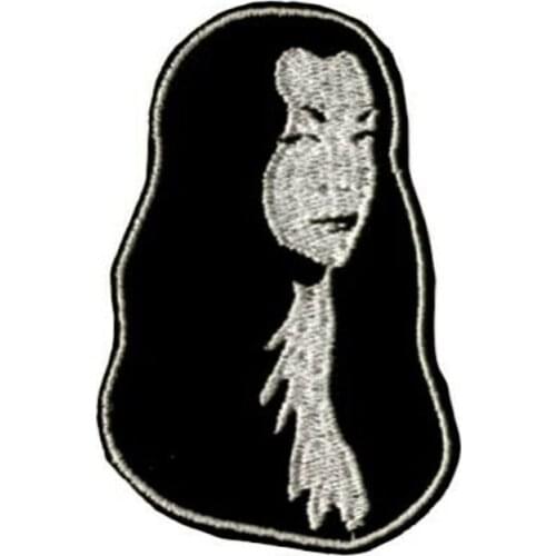 3.15'' The Adams Family Morticia Embroidered iron on and sew on Patch Horror Tv Series Carolyn Jones Wife