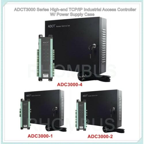 ADCT3000 Series High-end TCP/IP Industrial Access Controller W/ Power Supply