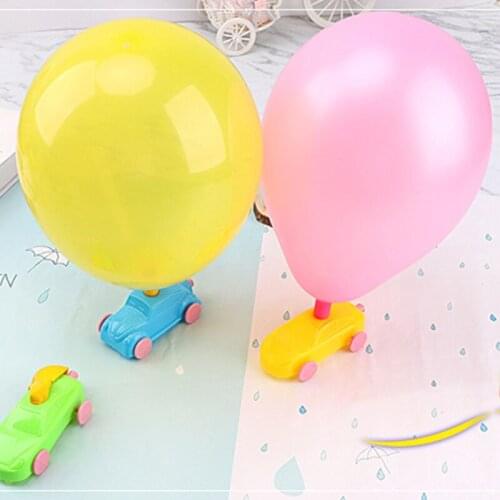 Aerodynamic Balloon Car Practical Learning Inertial Toys Balloon Powered Car P31B